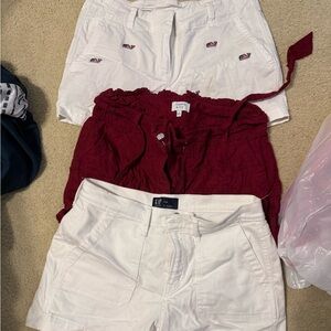 Multiple shorts slightly used size 6